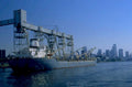 oceania harbor ship 1980s 1990s A4 Photo Print
