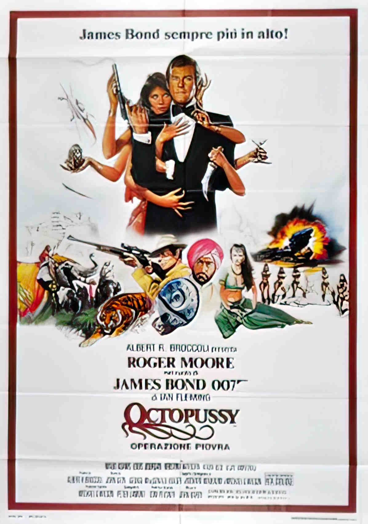 octopussy ital 2F Advert A4 Photo Print
