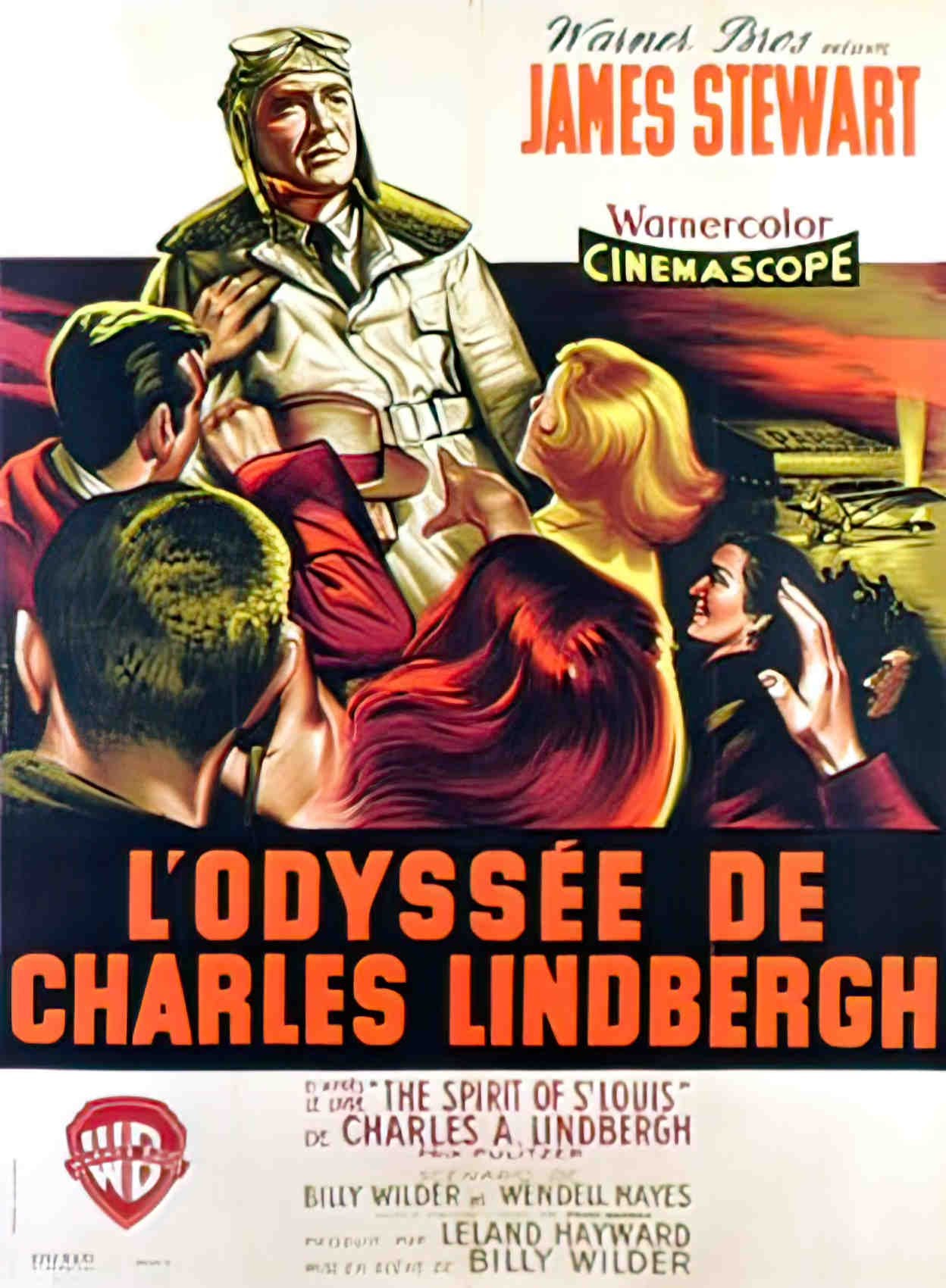 odyssee charles lindbergh A Advert A4 Photo Print