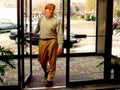 office entrance man1980s 1990s A4 Photo Print