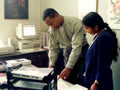office meeting documents1980s 1990s A4 Photo Print