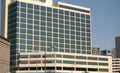 office skyline building Vintage A4 Photo Print
