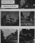 officers rest home Vintage world war A4 Photo Print