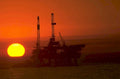 offshore oil sunset 1980s 1990s A4 Photo Print 42