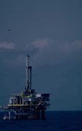 offshore platform north 1980s 1990s A4 Photo Print