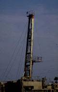 oil derrick desert 1980s 1990s A4 Photo Print