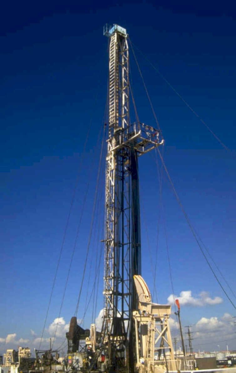 oil derrick texas 2 1980s 1990s A4 Photo Print