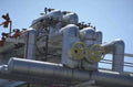 oil refinery pipe 1980s 1990s A4 Photo Print