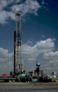 oil rig drilling 1 1980s 1990s A4 Photo Print