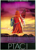 oiseaux les czech Advert A4 Photo Print