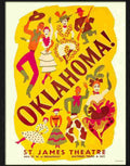 oklahoma theatre poster 1943 Advert A4 Photo Print