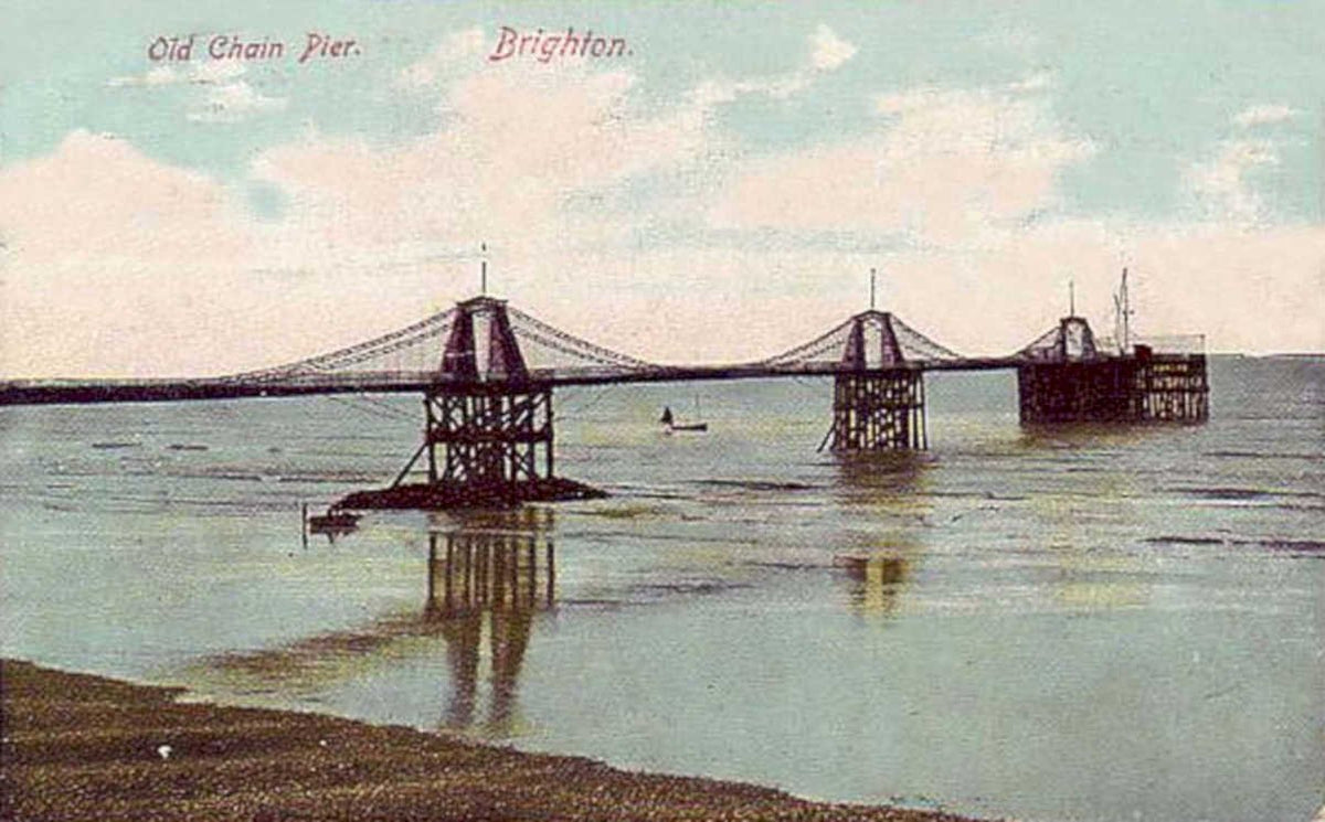 old chain pierVintage 1880s 1900s A4 Photo Print