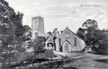 old cleeve churchVintage 1880s 1900s A4 Photo Print