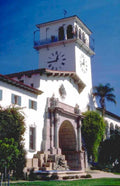 old courthouse san 1980s 1990s A4 Photo Print