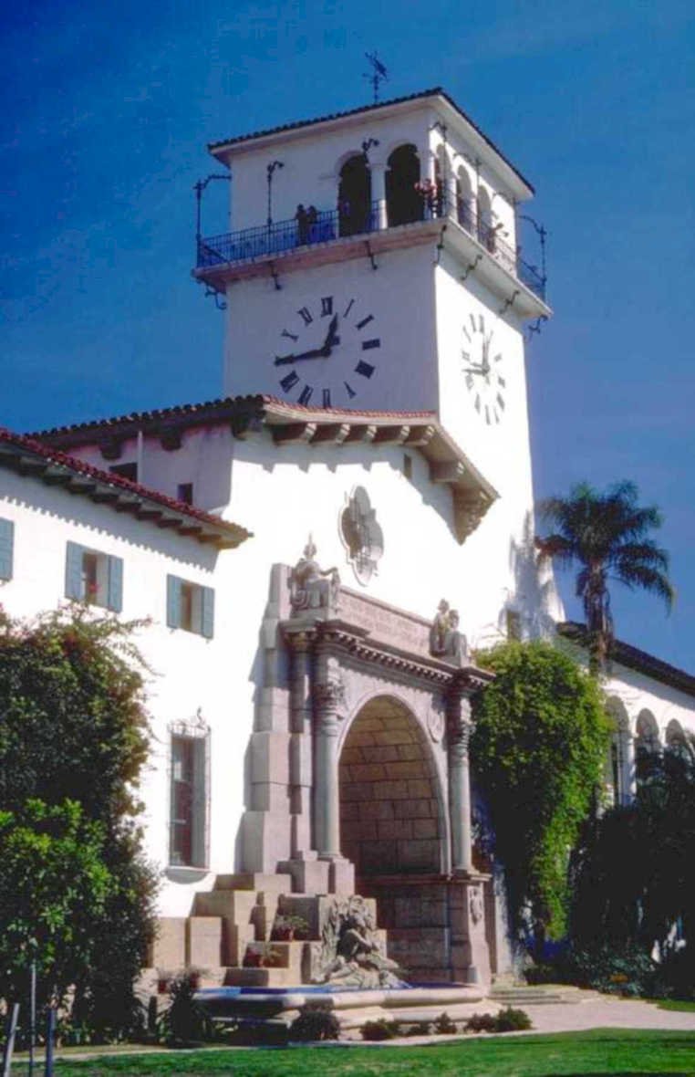 old courthouse san 1980s 1990s A4 Photo Print