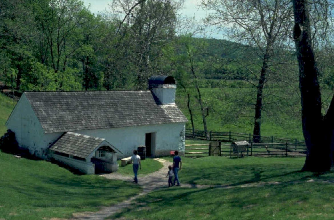 old log house 1980s 1990s A4 Photo Print