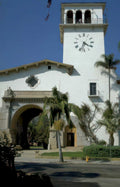 old plaza garces Vintage A4 Photo Print