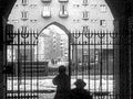old prison gate1980s 1990s A4 Photo Print