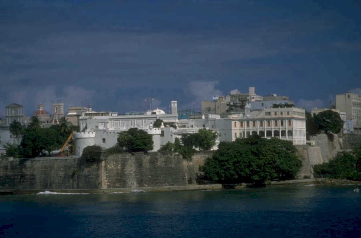 old san juan 1 1980s 1990s A4 Photo Print