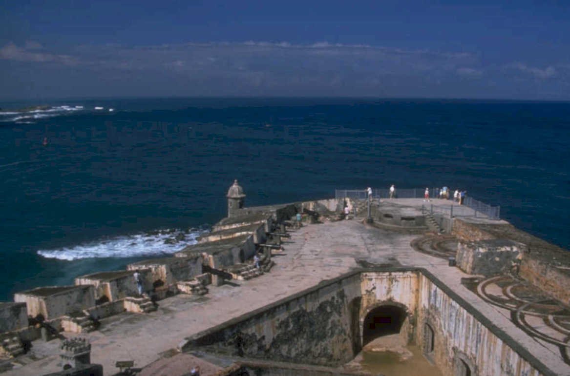 old san juan 4 1980s 1990s A4 Photo Print