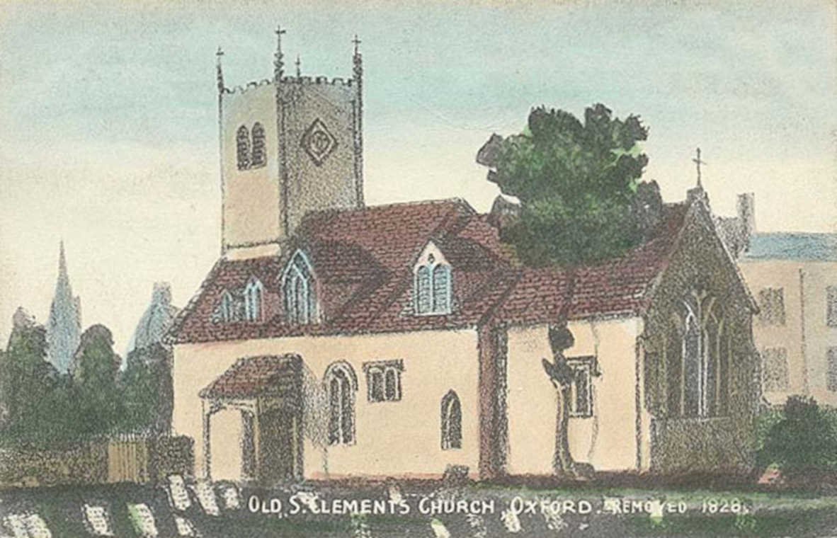 old st clementsVintage 1880s 1900s A4 Photo Print