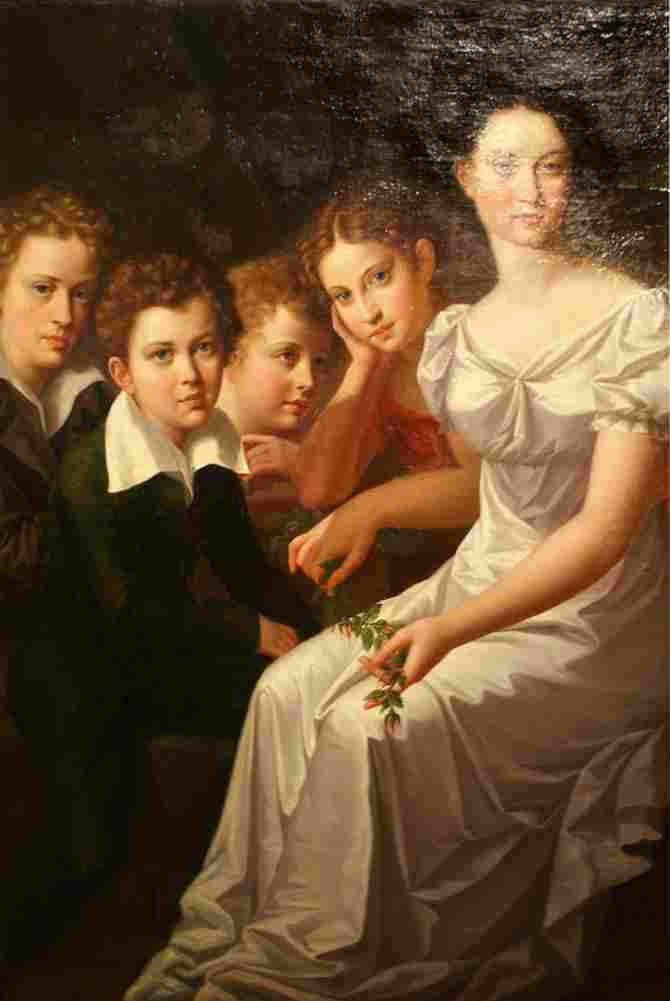 oleszkiewicz the tyszynskis family Art A4 Photo Print