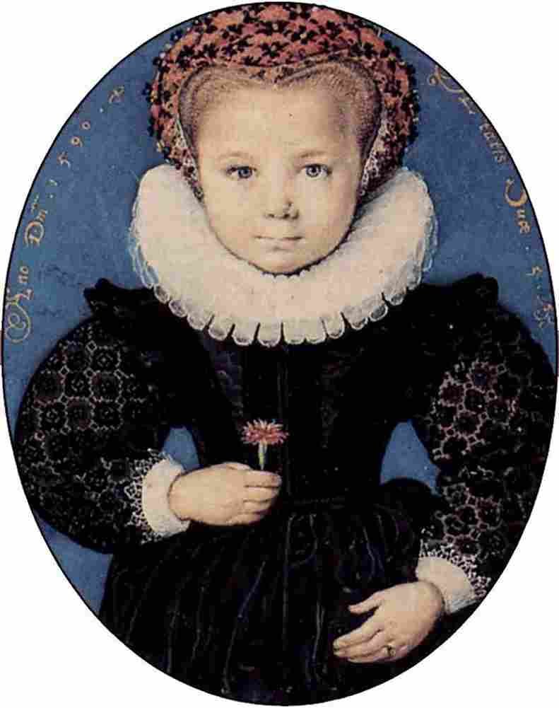 oliver A Girl with Carnation Art A4 Photo Print