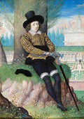 oliver Young Man Seated under a Tree Art A4 Photo Print