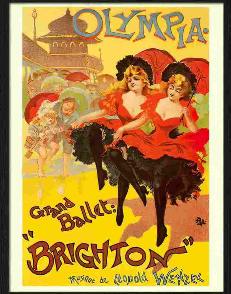 olympia brighton pal 1893 2 Advert A4 Photo Print