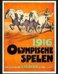 olympic games amsterdaam netherlands willy 1916 poster Advert A4 Photo Print