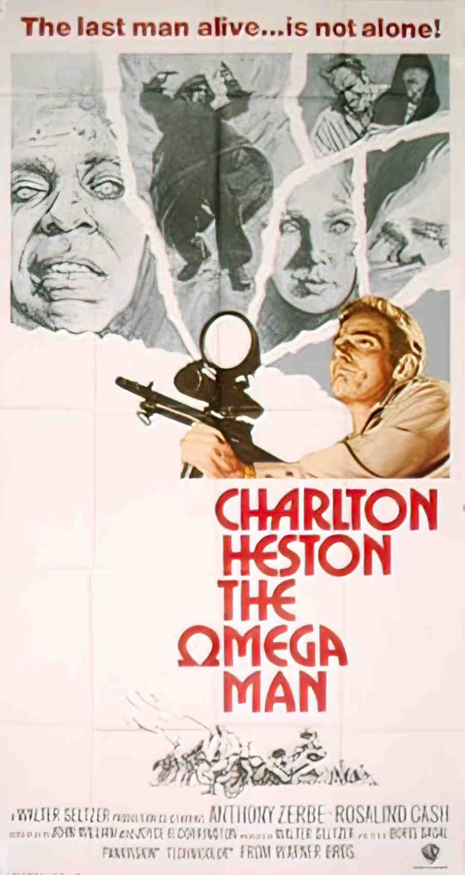 omega man the us 3sh Advert A4 Photo Print
