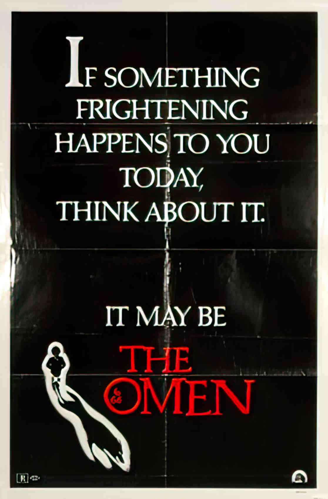 omen the us 1sh Advert A4 Photo Print