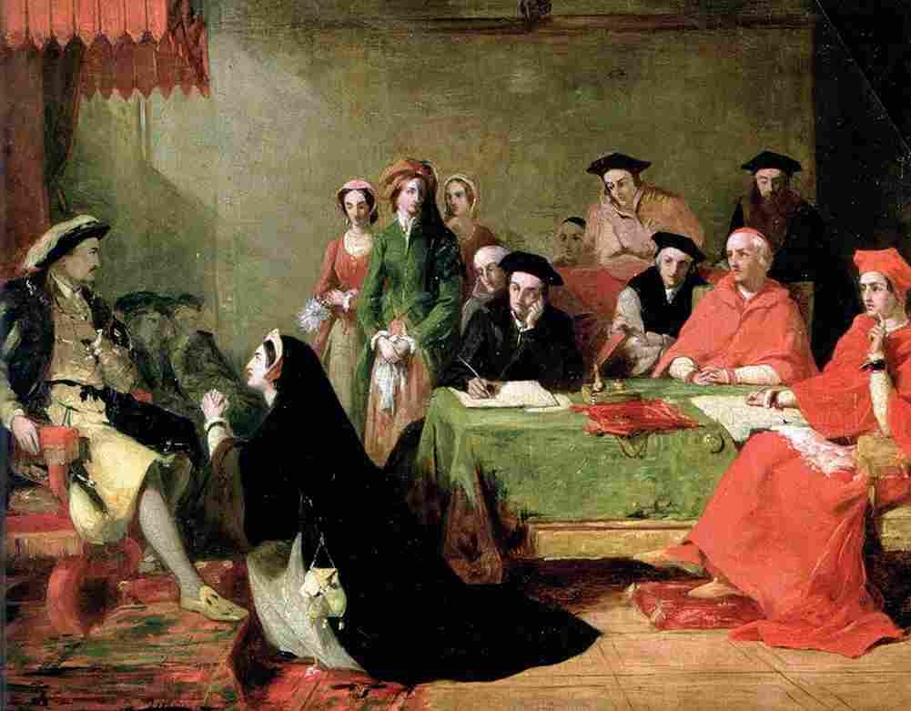 onei Catherine of Aragon Pleads with Henry VIII Art A4 Photo Print