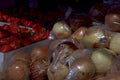 onions strawberries produce 1980s 1990s A4 Photo Print
