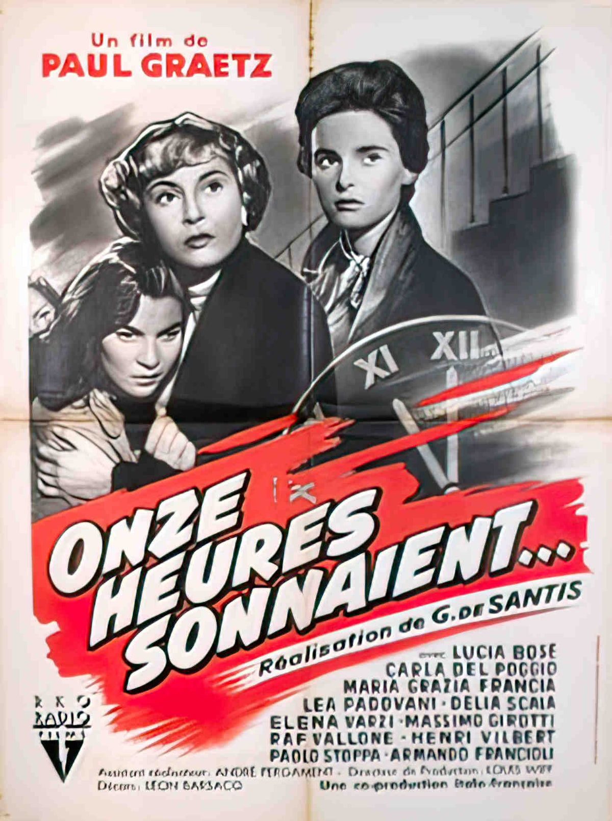 onze heures sonnait pt Advert A4 Photo Print