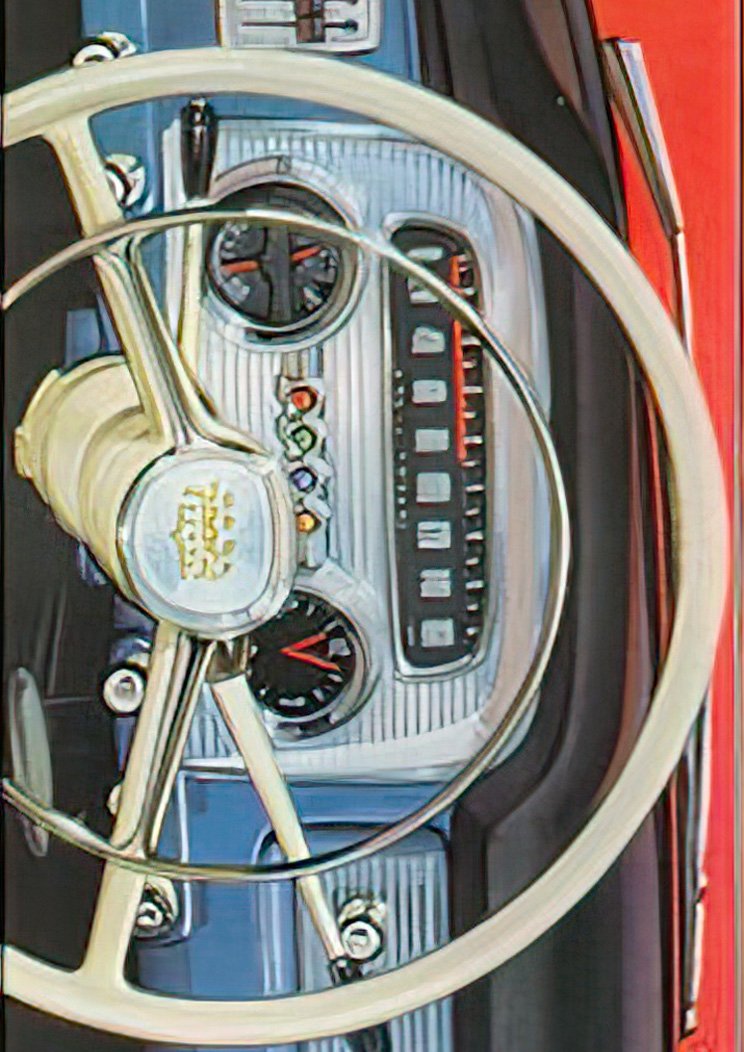 opel 1959 kapitan 07 A4 Photo Print