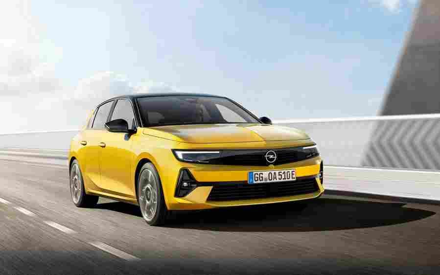 opel astra 2021 7134 9 Car A4 Photo Print