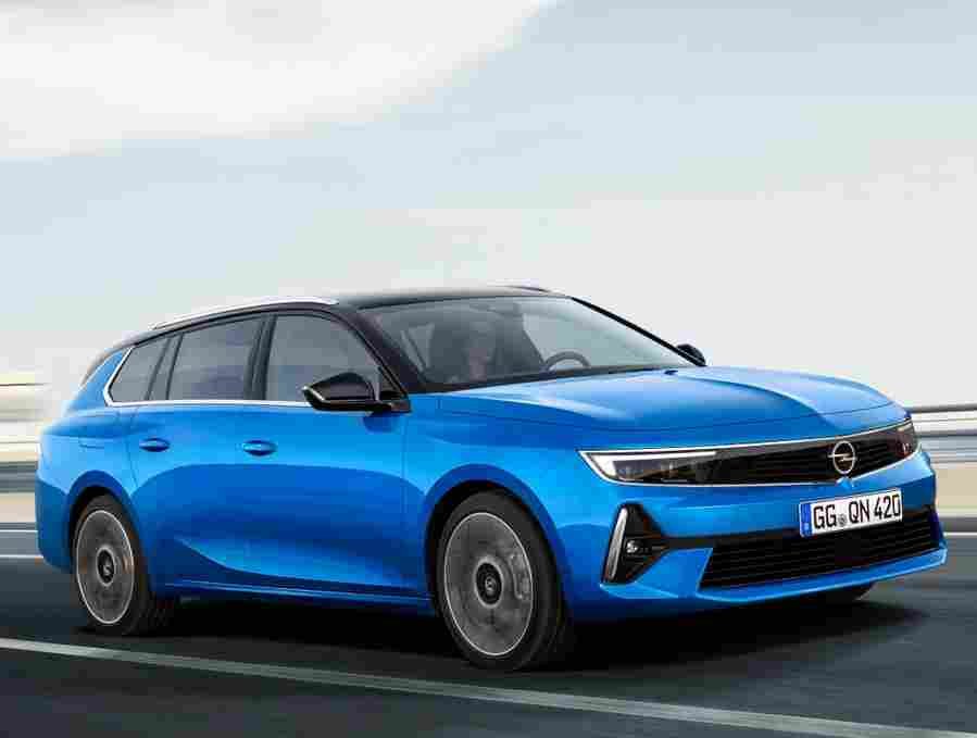 opel astra sports tourer 2021 7213 2 Car A4 Photo Print