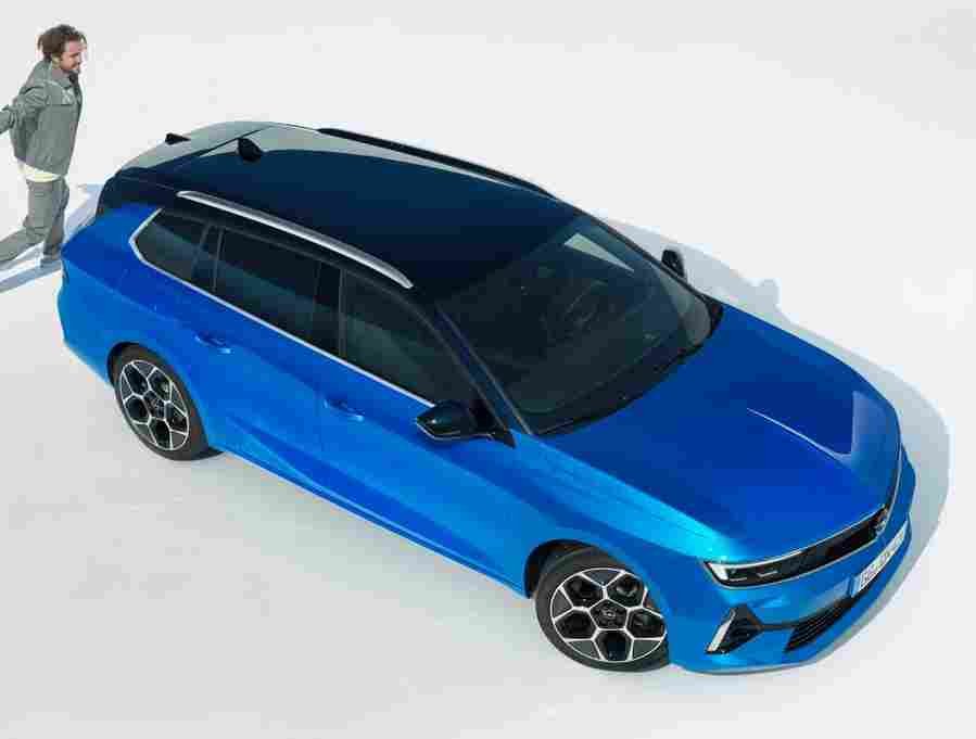 opel astra sports tourer 2021 7213 3 Car A4 Photo Print
