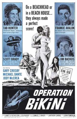 operation bikini  01 film star poster A4 Photo Print
