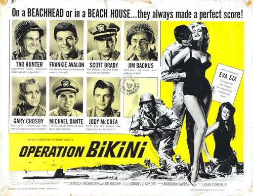 operation bikini  02 film star poster A4 Photo Print
