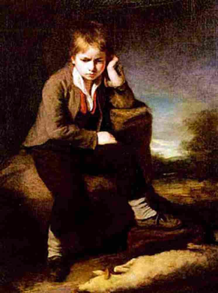 opi The Shepherd Boy Art A4 Photo Print