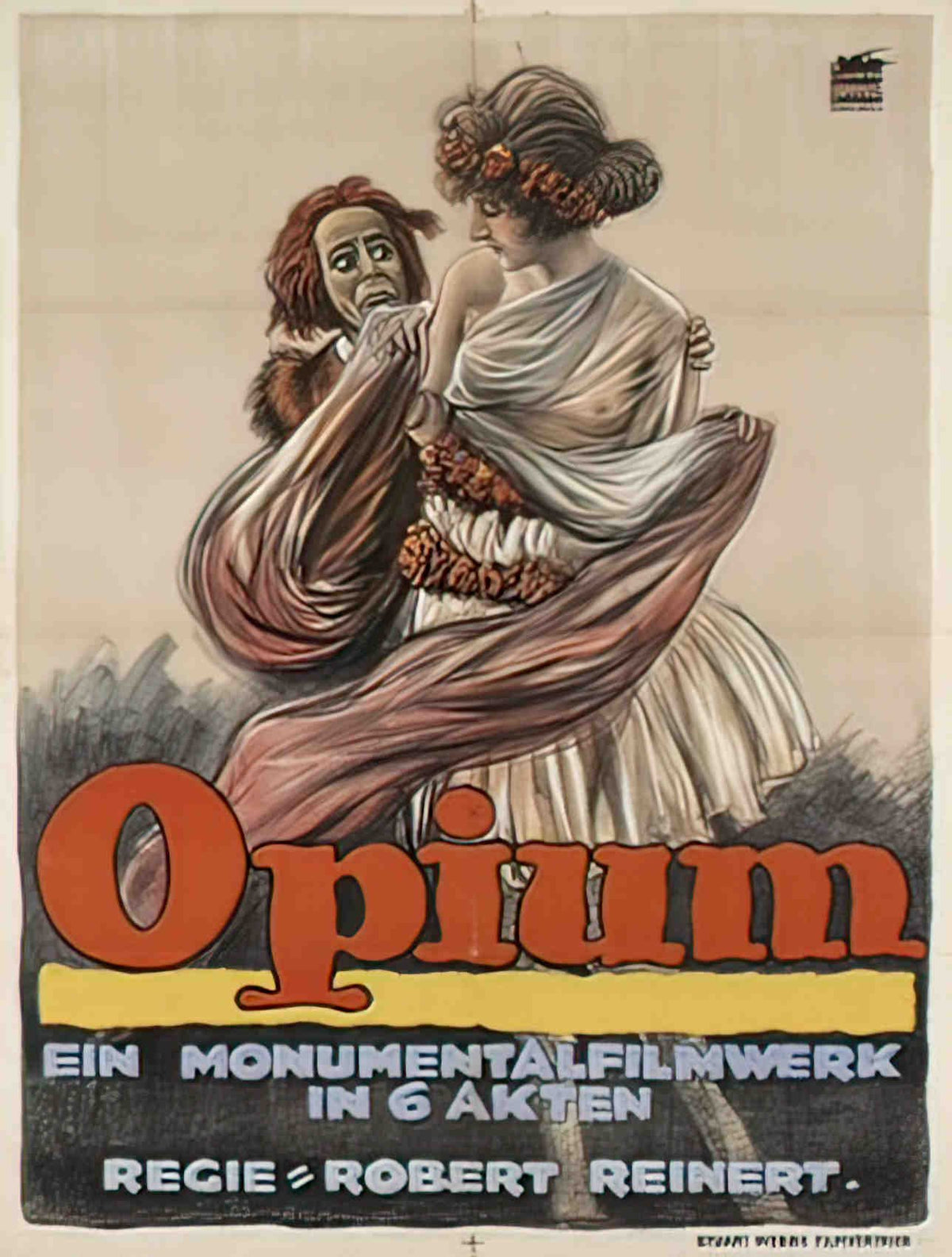 opium german Advert A4 Photo Print