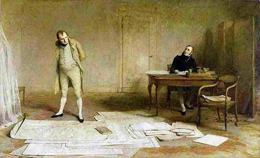 orchardson Napoleon Dictating to Count Las Cases Art A4 Photo Print