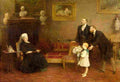 orchardson The Four Generations Art A4 Photo Print
