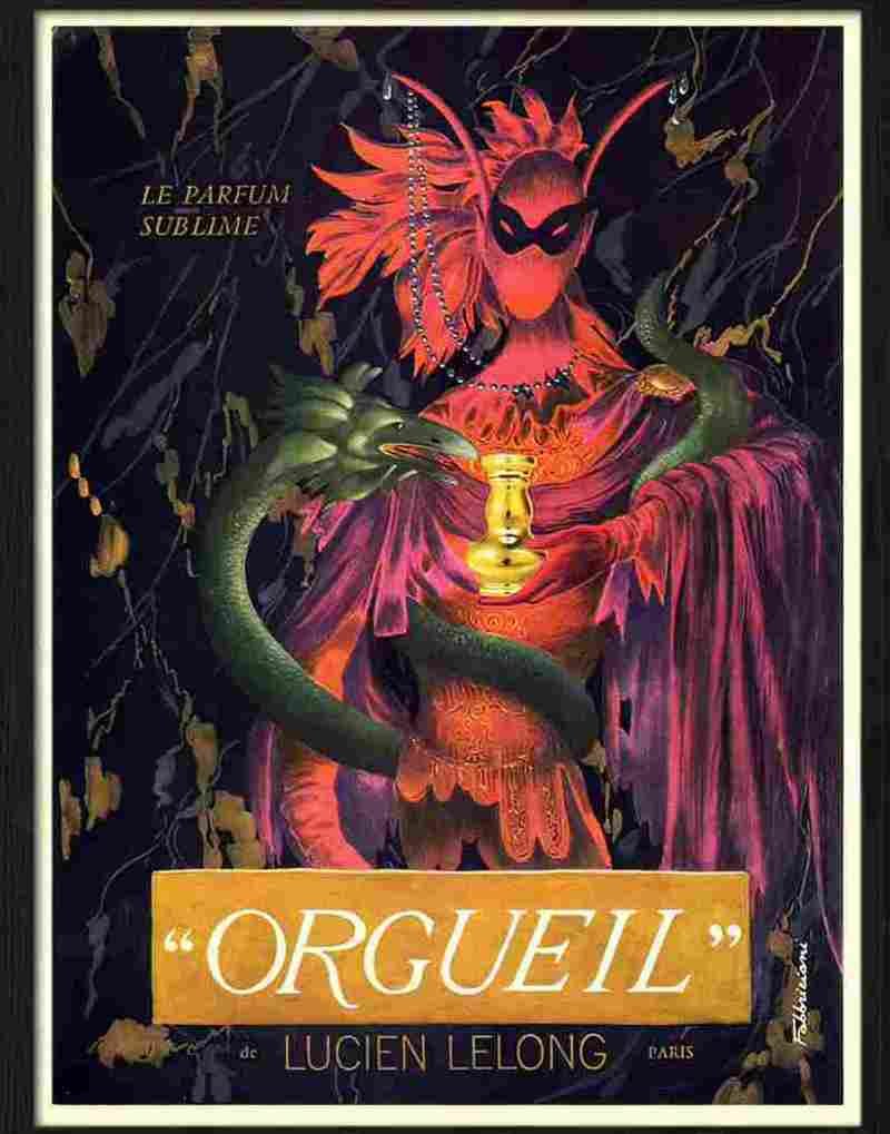 orgueil 1958 Advert A4 Photo Print