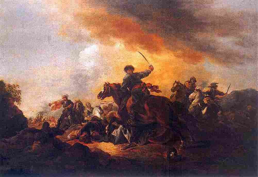 orl Battle Scene Art A4 Photo Print