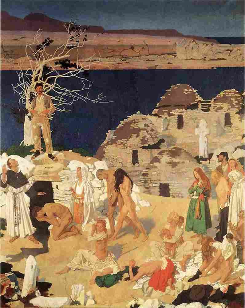 orp The Holy Well Art A4 Photo Print