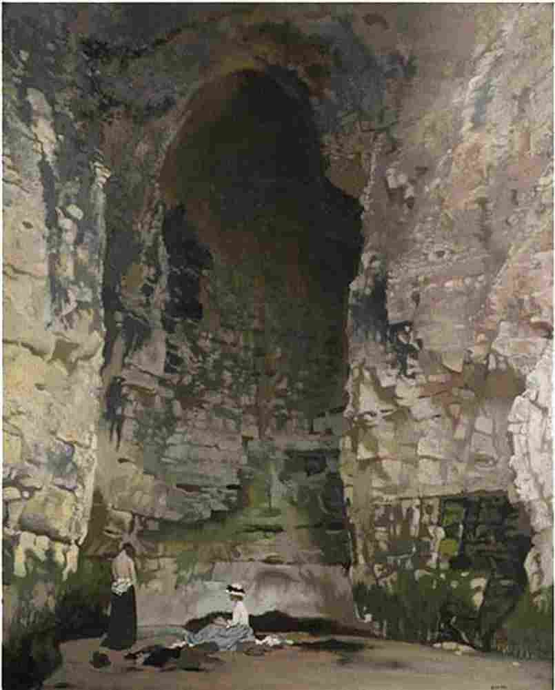 orp digby cave Art A4 Photo Print