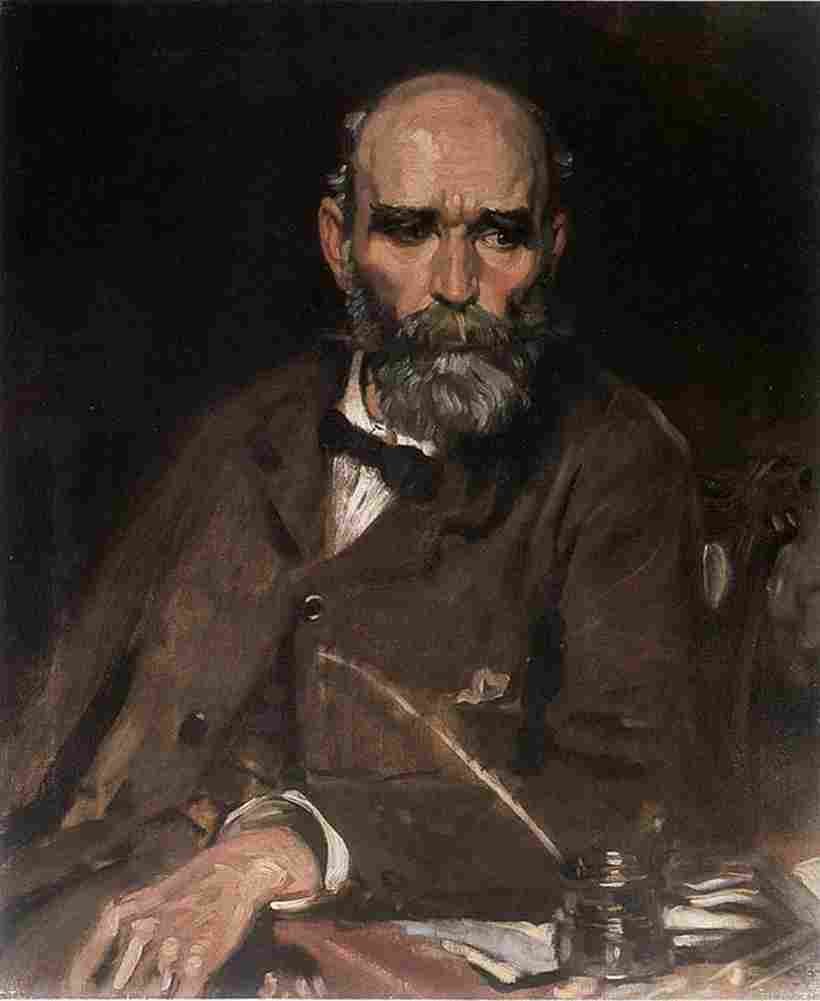 orpen Michael Davitt Art A4 Photo Print
